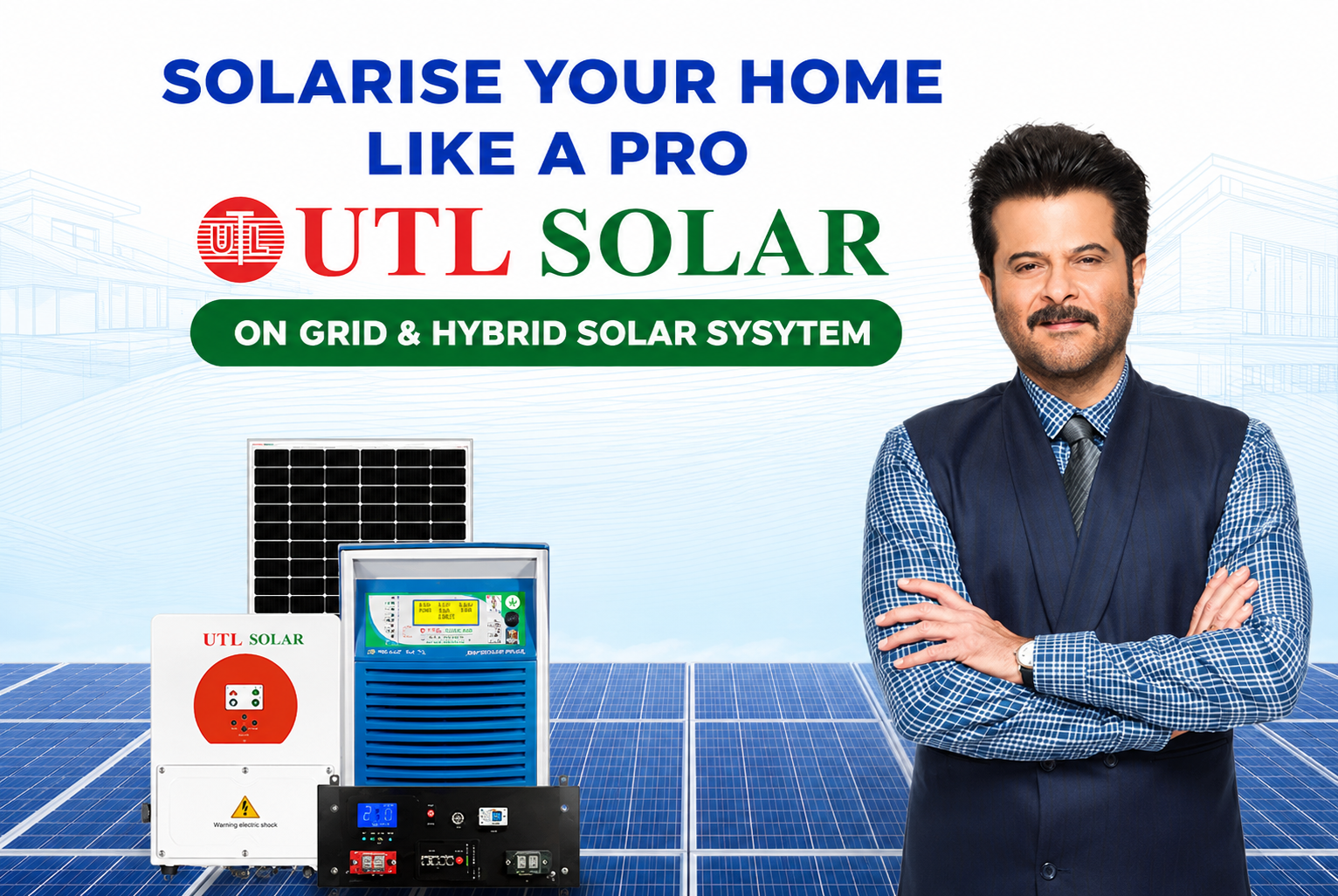 UTL on-grid and hybrid solar system